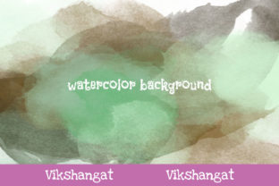 Abstract Watercolor Background 18: A Fresh Visual Asset for Modern Branding and Marketing