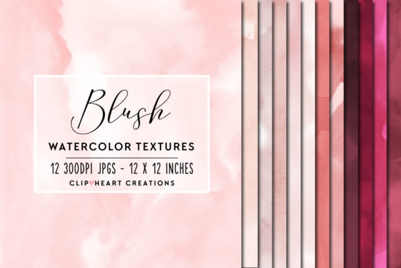 Blush Watercolor Digital Papers: A Designer’s Real-Use Review