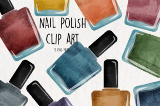 Watercolor Nail Polish: A Crafty Design Asset for Soft, Artistic Branding