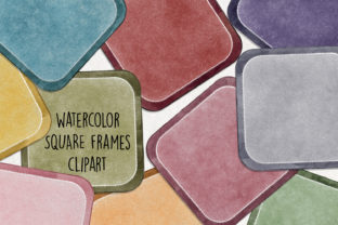 Watercolor Square Label Clipart: A Crafts Lover’s Guide to Visual Storytelling
