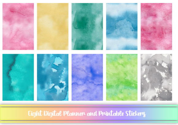 Watercolor Stickers for Craft Blogs: Visual Charm for Content Publishers
